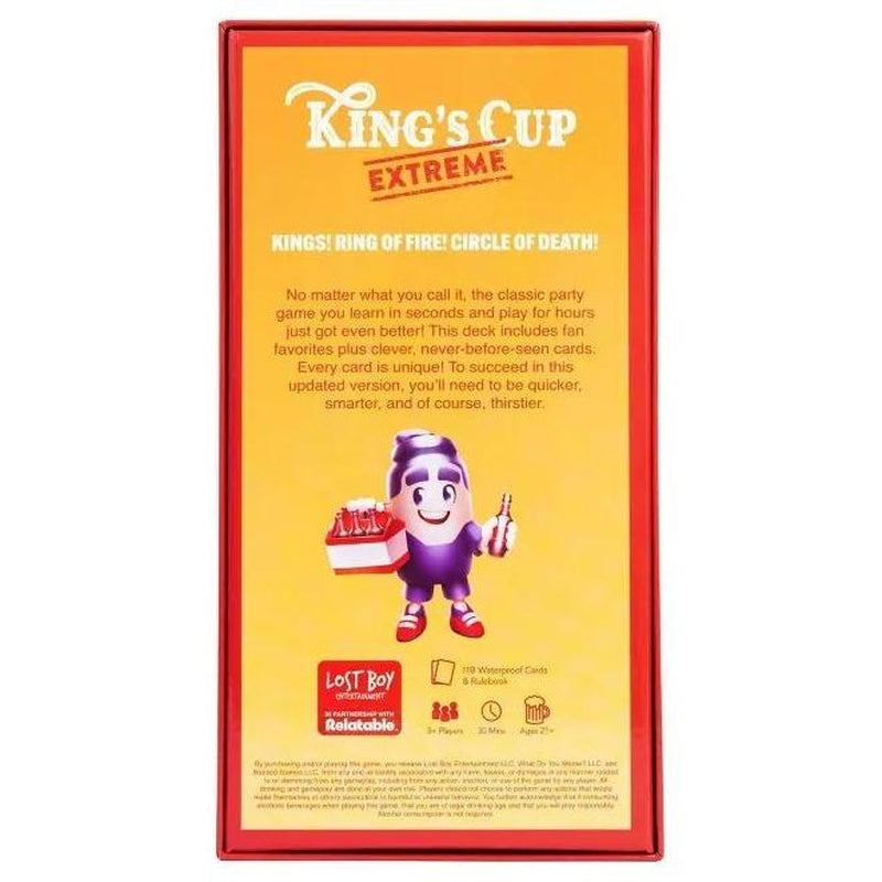 King'S Cup Extreme - Party Games - Card Games for Adults - Drinking Games - Game Night - Date Night - Couples Games - Travel Games - Laugh and Drink