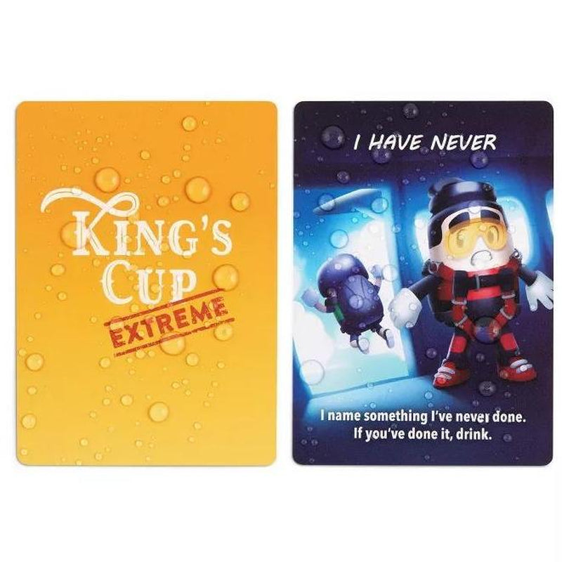 King'S Cup Extreme - Party Games - Card Games for Adults - Drinking Games - Game Night - Date Night - Couples Games - Travel Games - Laugh and Drink