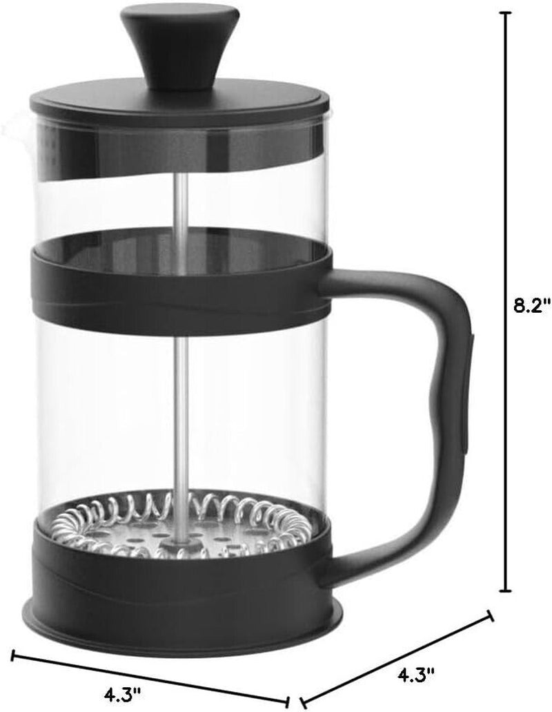 French Press Coffee Maker 34Oz Glass Portable Cold Brew Coffee Maker Tea Pot