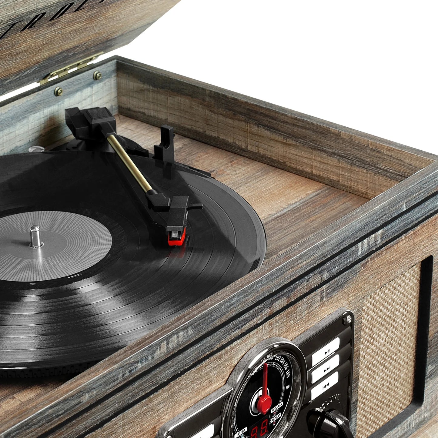 Victrola Nostalgic Bluetooth Record Player with 3-Speed Turntable